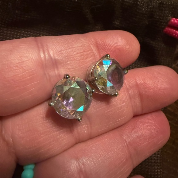 Kate Spade Iridescent 💎 Large Studs! - Picture 4 of 8